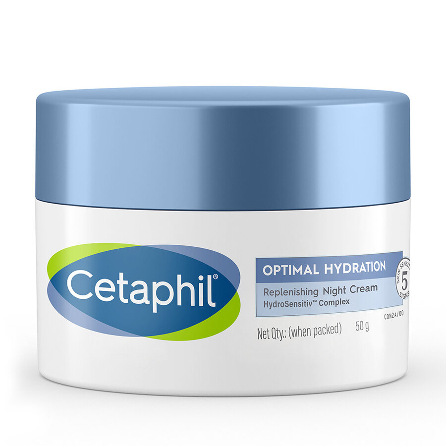 Cetaphil Optimal Hydration Replenishing Night Cream (50g)
